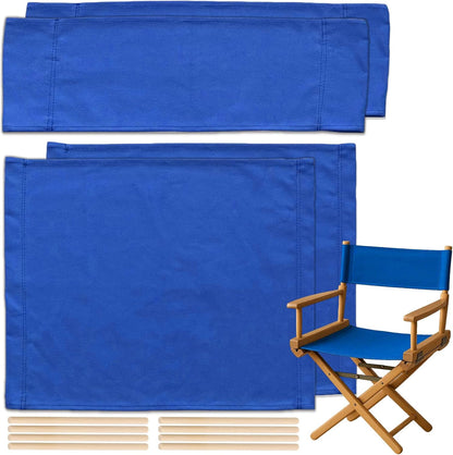18''L 15''W 2 Set 18'' 19.7''L 6.3''W STAY GENT X Directors Chair Replacement Canvas for Director Chairs, Replacement