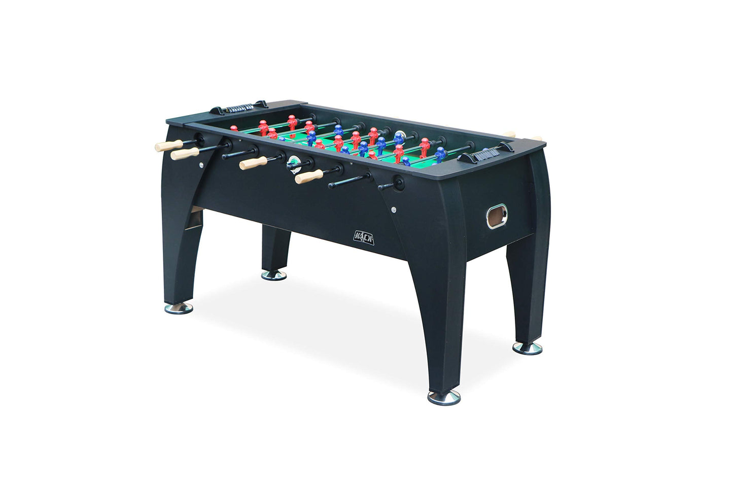 KICK Legend 55" Foosball Table (Black) – Professional Full-Size Indoor Game Table