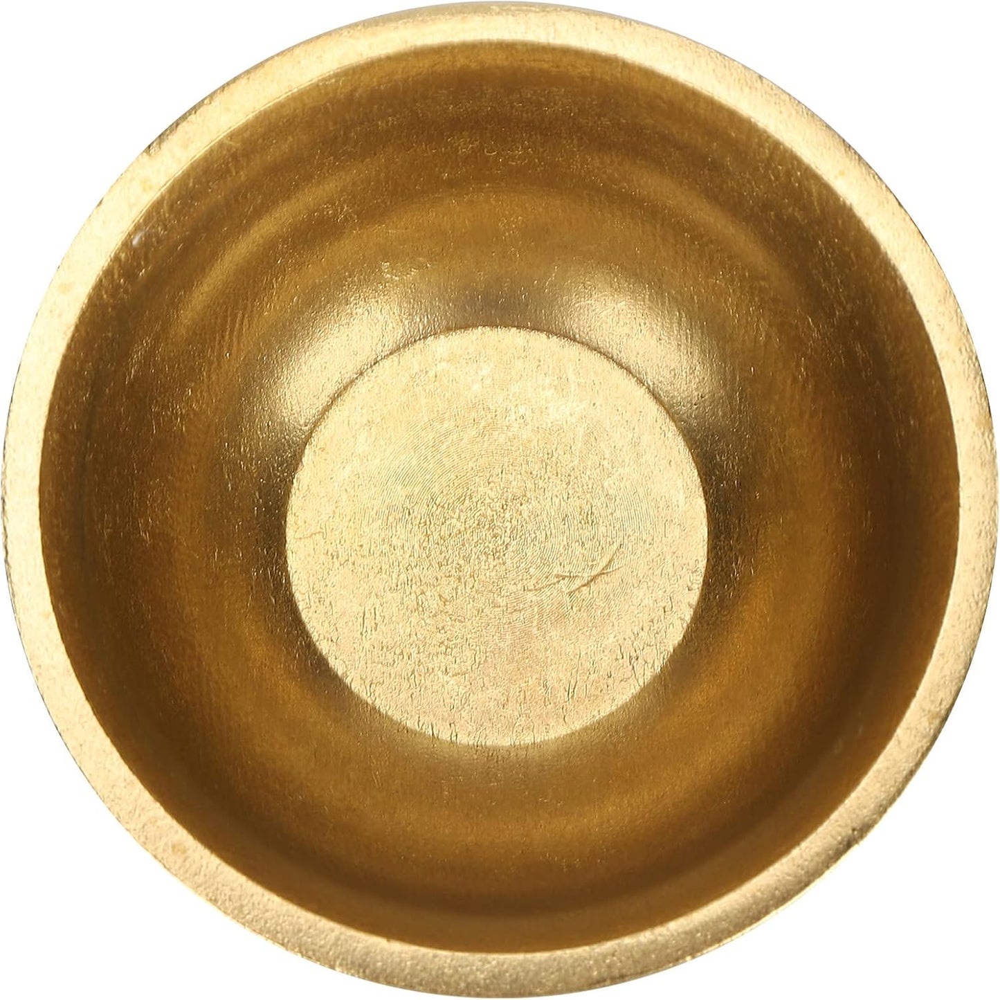 Brass Treasure Bowl Feng Shui Ornaments, Wealth Good Luck Prosperity Bowl Craft Collectible Figurines for Home Office
