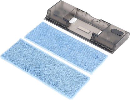 Vacuum Cleaner Replacement Water Tank, ABS Parts, Efficient Installation with 2 Mop Pads
