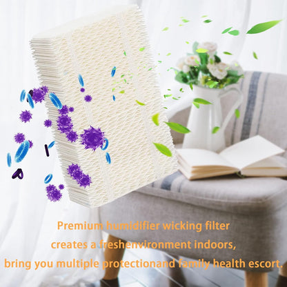 HIFROM 4Pack Humidifier Wick Filter Replacement HDC411 for AIRCARE Essick Air Models HD1205, HD12050, HD1211, HD12110,