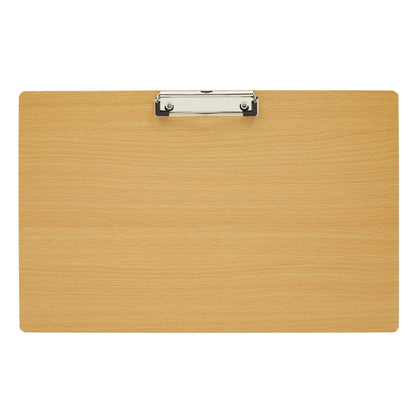 Juvale Wooden Clipboard - 11.5 x 17 in, Natural Wood - Lap Board & Lap Easel - Legal Size Clipboard for Forms - Portable Drawing Board