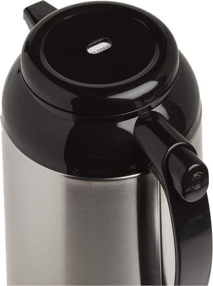 Zojirushi Premium Thermal Carafe, 1.85-Liter, Brushed Stainless Steel Design
