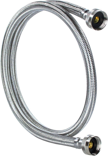Certified Appliance Accessories 6 Feet Washing Machine Hose, Hot or Cold Water Supply Line, PVC Core with Premium