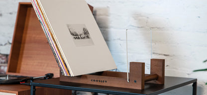 Crosley AC1049A-NA Record Storage Display Stand, Natural