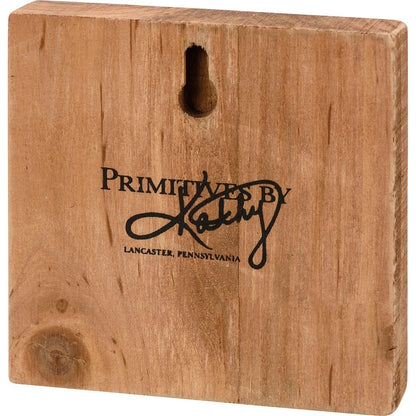 Primitives by Kathy Haunted Tree Home Décor Sign