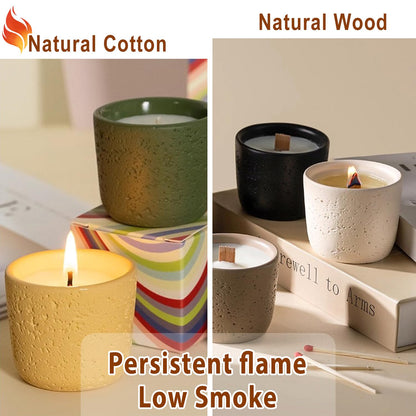130 Pcs Candle Wicks for Candle Making Kit: 100 Cotton & 30 Wood Wicks with Complete Tool Set (Wick Holders, Wick Stickers, Candle Tabs, Tweezers, Pen), for Soy Beeswax DIY Candles