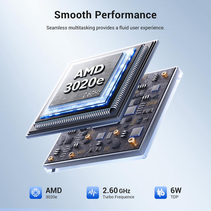MAXVELTH 15.6 Inch Laptop Computer, AMD 3020e Processor (Up to 2.6GHz), 8GB RAM 512GB SSD, 1080P IPS FHD Display, USB3.2, Type-C, HDMI, WiFi 5, Win11 Laptop, Notebook Laptops for Business and Students