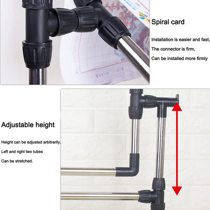 Height Adjustable Cross Stitch Craft Stand - Adjustable Embroidery Stand with Needlework Floor Frame for Art Sewing - Standing Embroidery Lap Table and Holder for Needlepoint and Embroidery Projects