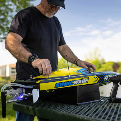 Pro Boat Super Sonicwake RC Boat 48" 8S Self Righting BL RTR Battery and Charger Not Included PRB08052