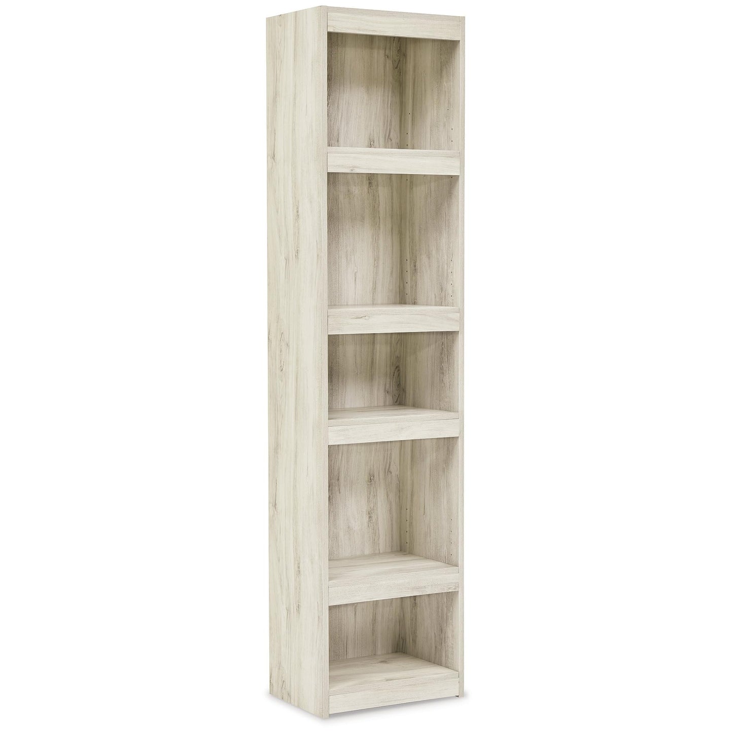 Signature Design by Ashley Bellaby Farmhouse 4-Piece Entertainment Center for TVs up to 69" with Electric Fireplace, Whitewash