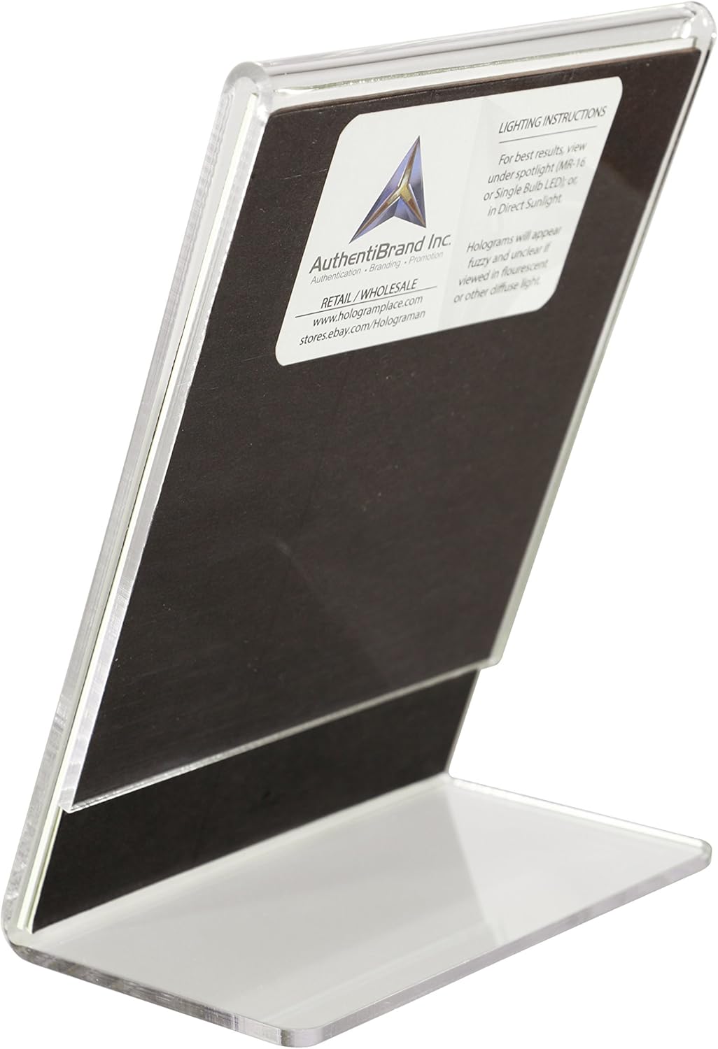 3D Lunar Lander Hologram DeskStand - Collectible Polaroid Photopolymer Film