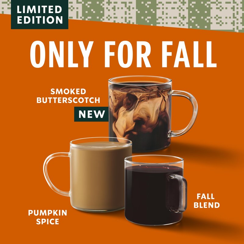 Starbucks K-Cup Coffee Pods, Fall Bundle, Medium Roast and Naturally Flavored Coffee for Keurig Brewers, 100% Arabica, Limited Edition, 3 Boxes (30 Pods Total)