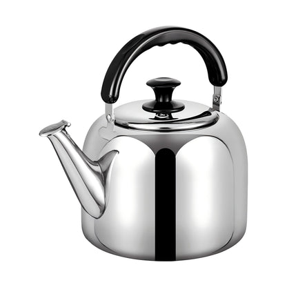 Whistling Stovetop Tea Kettle,Food Grade 316 Stainless Steel,Hot Water Fast to Boil,Stovetop Kettle with Ergonomic Handle,3.1 Quart Capacity