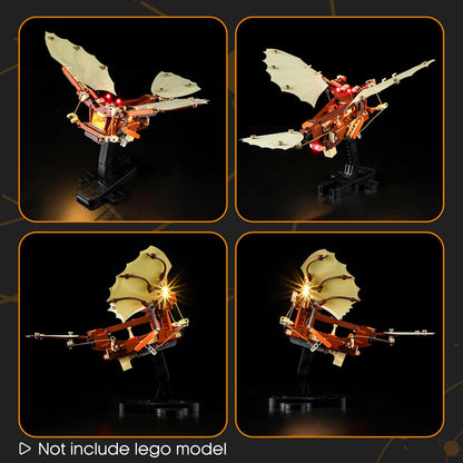 LIGHTAILING Light for Lego-10363 Leonardo da Vinci's Flying-Machine - Led Lighting Kit Compatible with Lego Building Blocks Model - NOT Included The Model Set
