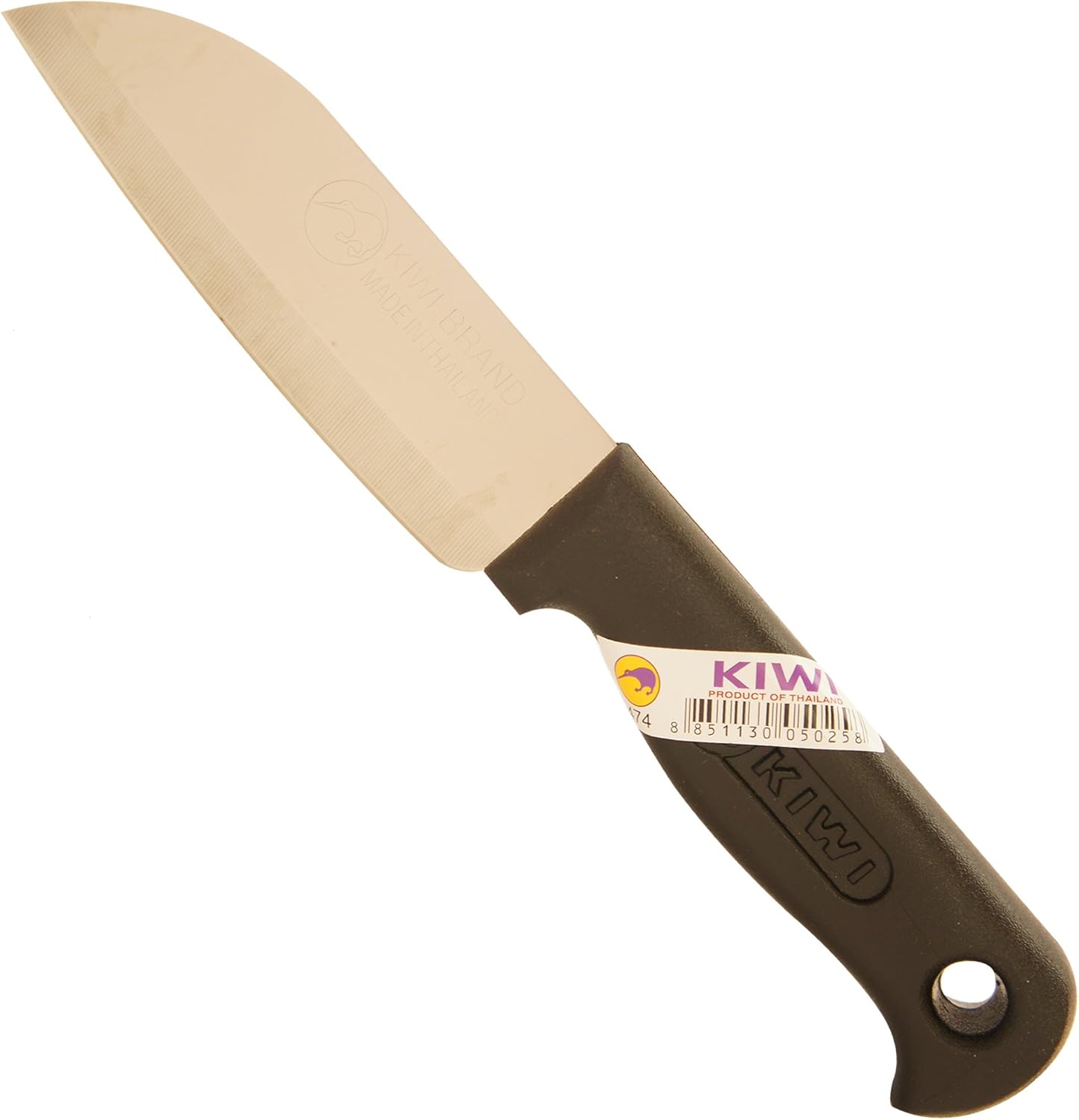 Kiwi Stainless Steel Paring Knife with Polypropylene Handle, 4 Inch Blade