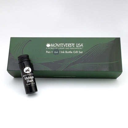 Monteverde USA People of the World Huli Fountain Pen – Extra Fine Nib with 15ml Ink Bottle – Luxury Writing Instrument Celebrating Global Culture & Collectible Craftsmanship