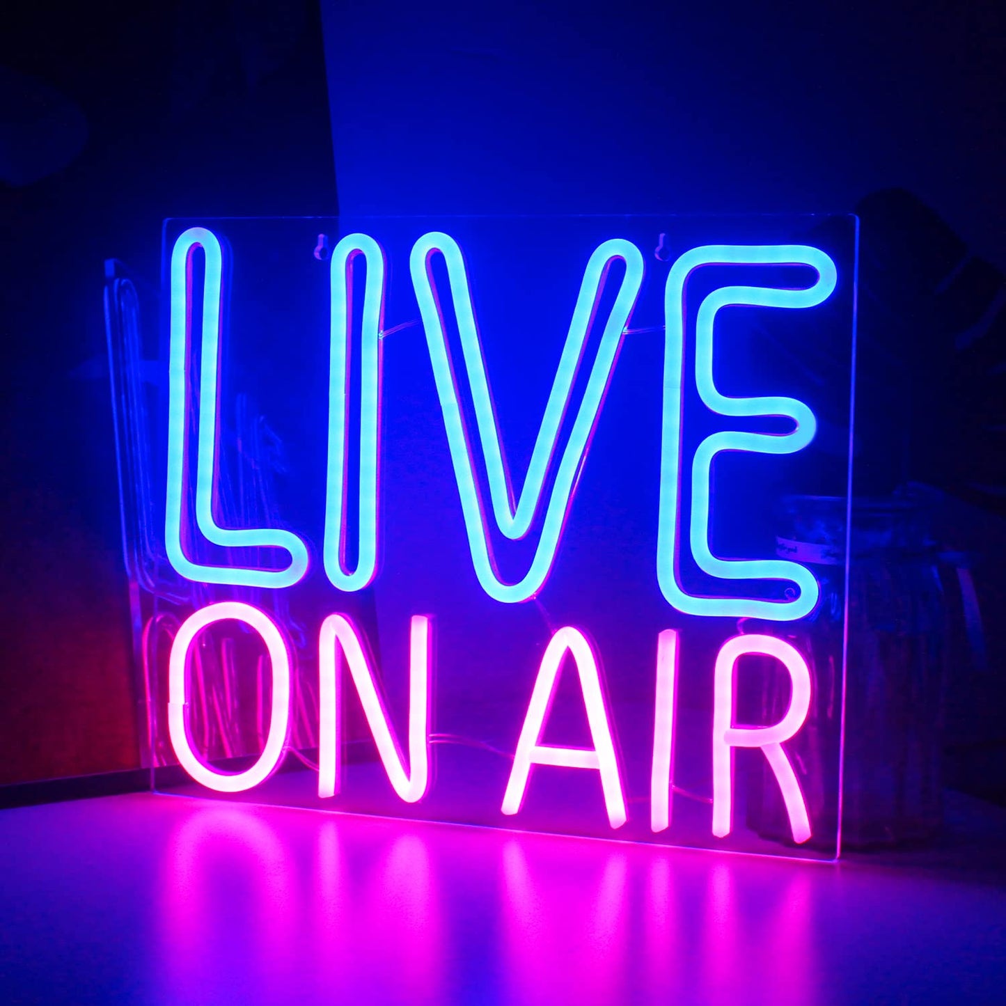 LooKLight Guitar Rock and Roll Neon Sign,Neon Light Sign,Led Neon Light for Wall Decor,Guitar Shape Light Up Sign,USB Neon for Bar Live Music Vocal Recital Concert Man Cave
