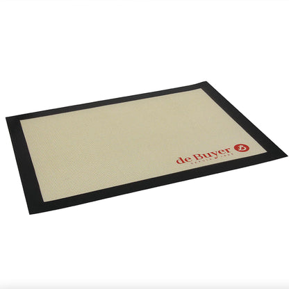de Buyer AIRMAT Perforated Silicone Baking Mat - 15.75” x 11.8” - Perfect for Bread, Tarts, Croissants & Choux Paste - Easy to Clean