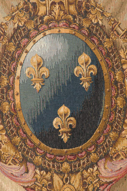 C Charlotte Home Furnishings Inc Grandes Armoiries Creme I French Tapestry Wall Hanging 78 X 59 Inch Viscose Cotton And Polyester Blend Wall Art Perfect For Home Decor And Wall Decor