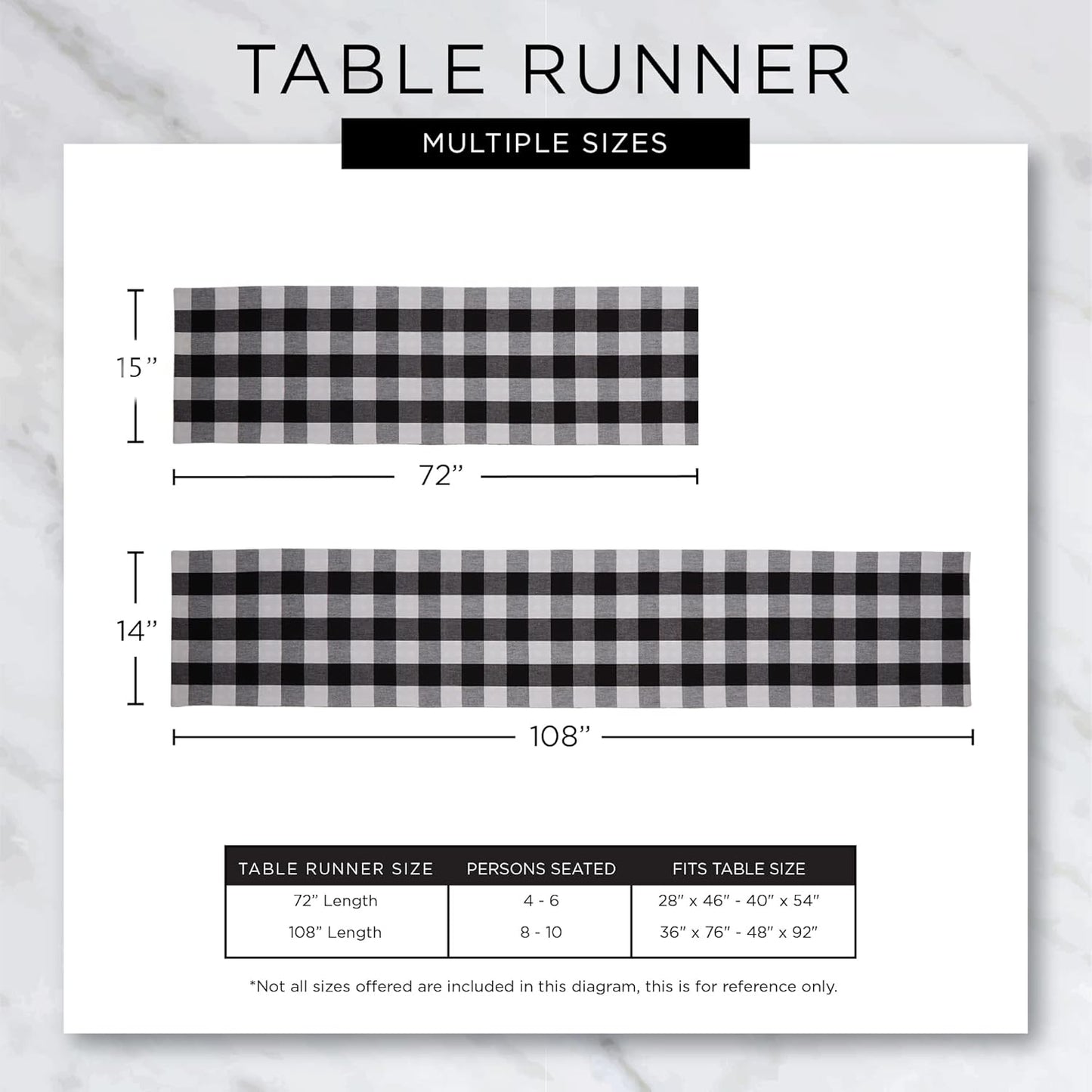 DII Aqua Braided Farmhouse Table Runner, 15 x 72 inches, 1-Piece