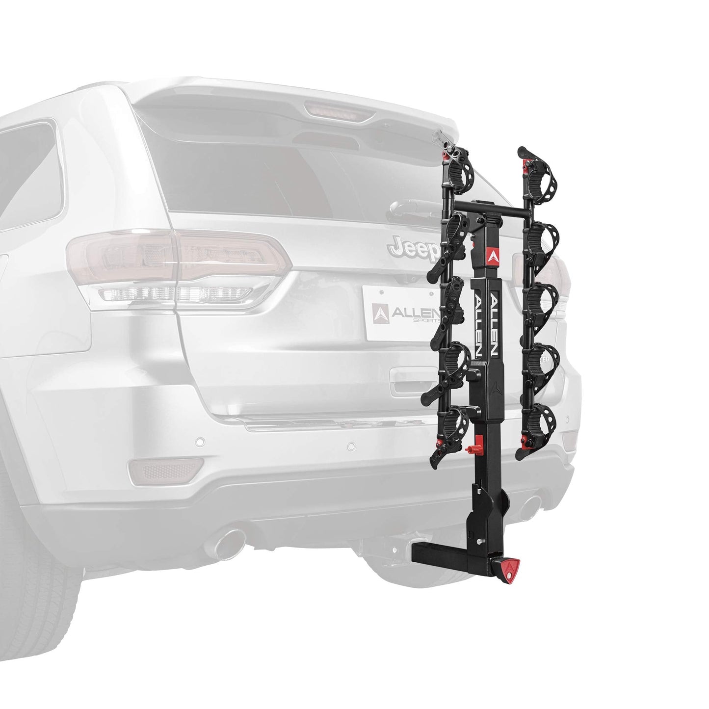 Allen Sports Premier Locking Quick Release 5-Bike Carrier for 2 in. Hitch, Model QR555