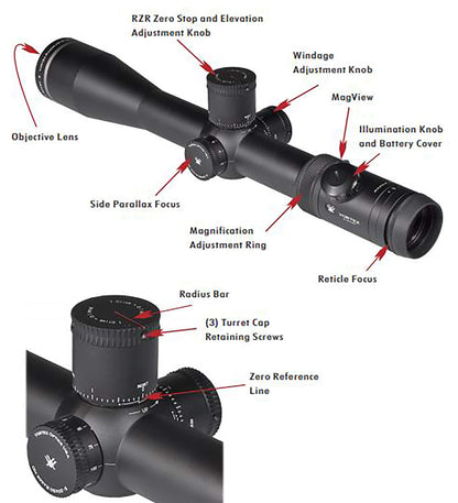 Vortex Optics Razor HD 5-20x50 FFP Riflescope EBR-2B MOA