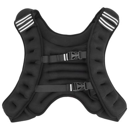 Drfeify Exercise: Weighted Vest for Strength Training with Adjustable Buckle - Perfect for Exercise and Strength Training for - Premium Elastic Material - Extended and