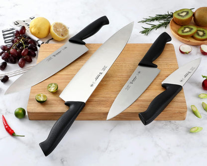 Cuisine Pro 12-Inch Chef Knife, NSF Certified High Carbon Stainless Steel Blade, Ergonomic Handle