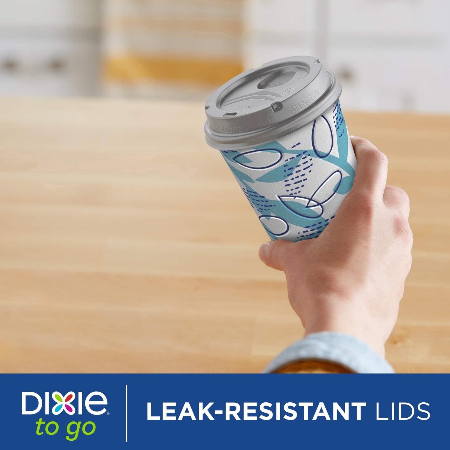 Dixie To Go Paper Coffee Cups With Lids, 12 oz, 156 Count (6 packs of 26 cups), Disposable Insulated Paper Cups for On-The-Go Hot or Cold Beverages