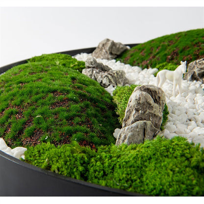 GRFIT Artificial Bonsai Decorative Greenery Ornaments China for Central Round Table, Luxury Hotel Table Simulation Tree Ornaments with Light Flowers Artificial Tree Plant