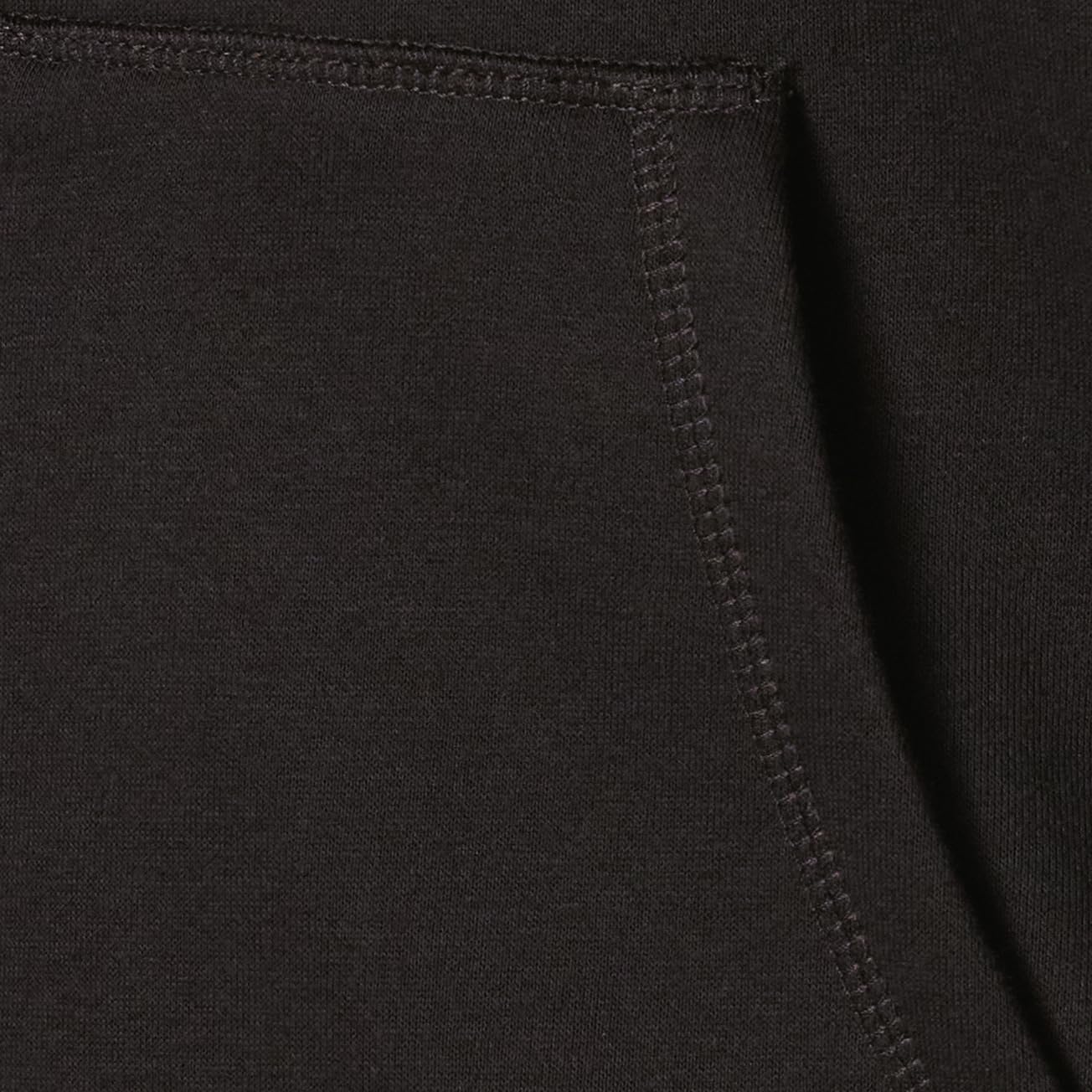 Amazon Essentials Men's Full-Zip Fleece Hoodie (Available in Big & Tall), Black, Small