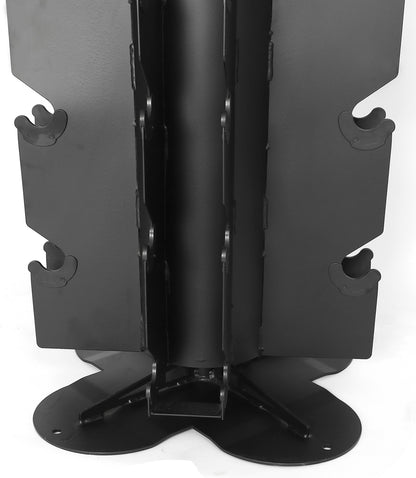 Fitvids Dumbbell Rack Multifunctional Weight Stand for Home Gym, Vertical