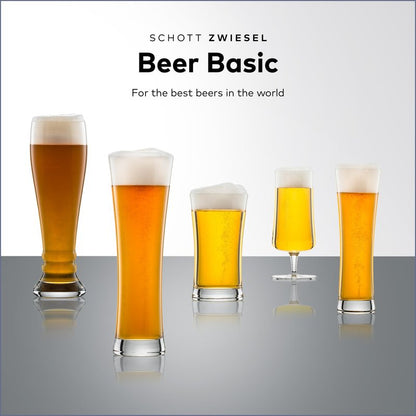 Schott Zwiesel Tritan Crystal 14.2 Oz Wheat Beer Glass, Set Of 6