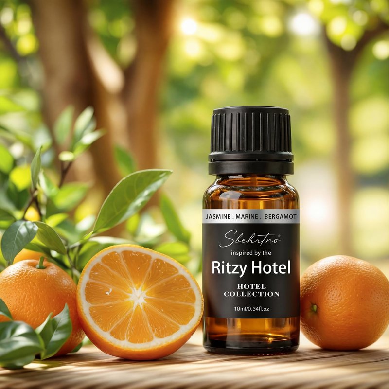 Sbehrtno Hotel Collection Diffuser Oil – Inspired by Iconic Five-Star Coastal Hotel Scents – for Essential Oil & Waterless Diffusers (0.34 Fl Oz (Pack of 1))