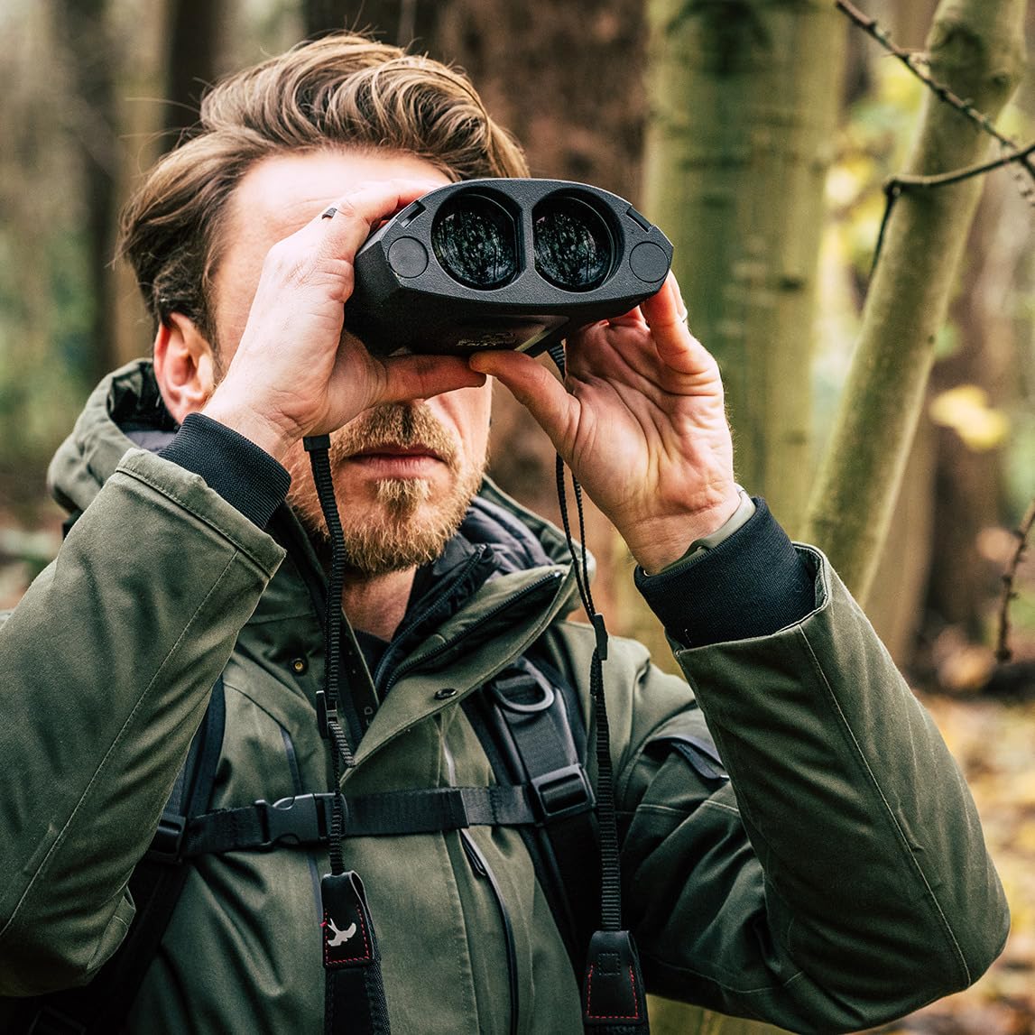Kite Optics APC STABILIZED 14x50 ED High Performance Binoculars for Hunting and Bird Watching/Marine Use - 14x Magnification with Image Stabilization, Waterproof, Dustproof, Li-Ion Battery, +30 Hours