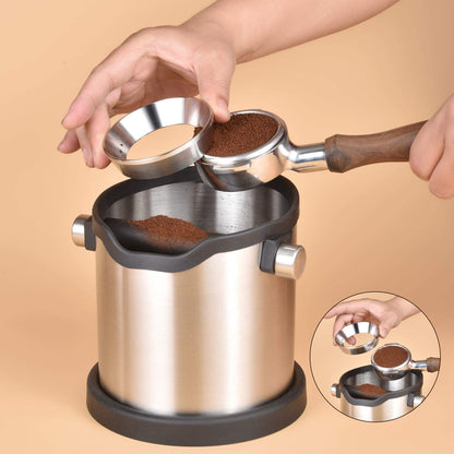 MATOW Stainless Steel Espresso Dosing Funnel Compatible with 58mm Portafilter