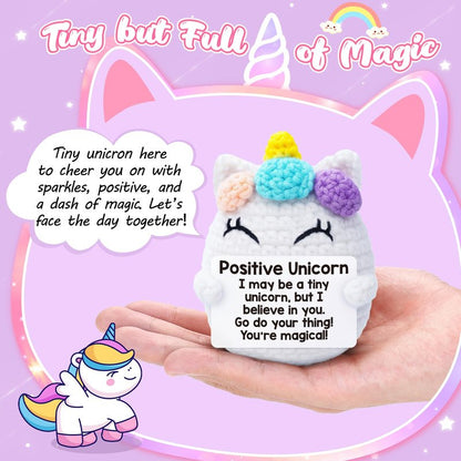 Positive Unicorn Teen Girl Gifts Trendy Stuff Birthday Back to School Gifts for Students Girls Appreciation Gift for Boss Lady Nurse Teacher Christmas Stress Relief Gift for Women Coworkers Friend