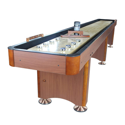 Playcraft Woodbridge Cherry 16' 2 Piece Construction Shuffleboard Table