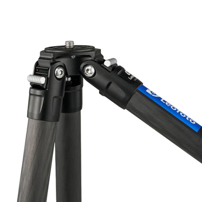Leofoto Professional Camera Tripod, 45" Compact Carbon Fiber Tripod for DSLR Video Camcorder, 4 Leg Sections, 360° Ball Head, Max Load 6KG/13Lb (LS-224CX+LH-25LR)