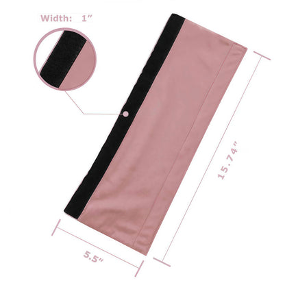 3PCS Refrigerator Door Handle Covers Kitchen Decor Keep Appliance Clean Anti-Static Stains for Fridge Dishwashers Velvet (Pink)