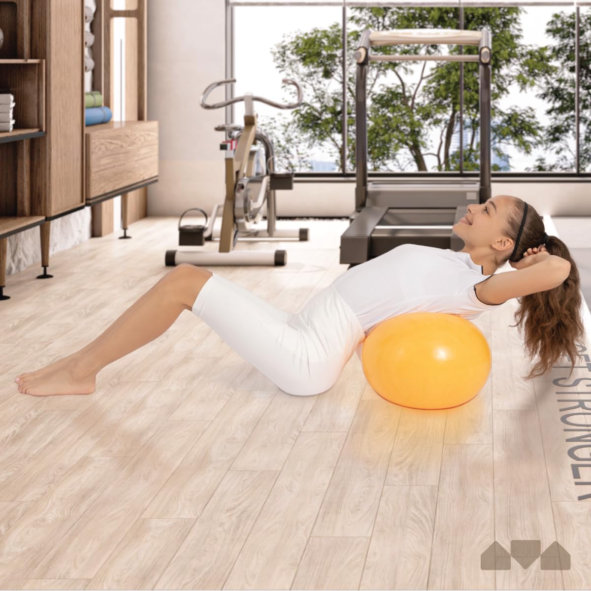 Milliard Peanut Ball Physio Roll for Exercise, Therapy, Labor, Birthing and Dog Training…