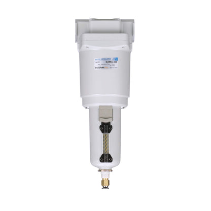 PneumaticPlus SAMG350-N04BD-MEP Air Drying Unit 1/2" NPT Water Separator, Metal Bowl Pipetype Sight Glass with N.C. internal Auto Drain, 52 SCFM, Bracket