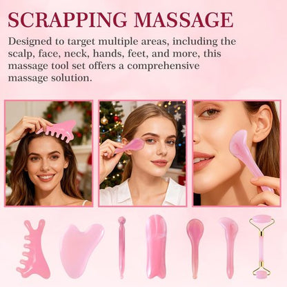 Advent Skincare Calendar | 24 Days of Beauty Gifts for Women - Gua Sha Tools, Jade Roller, Candles & More
