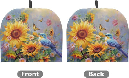 Sunflower Dust Cover for Teapots, Insulated Breakfast Pot Cover, Kitchen Tea Cosy with Cotton for Dining Room Coffee