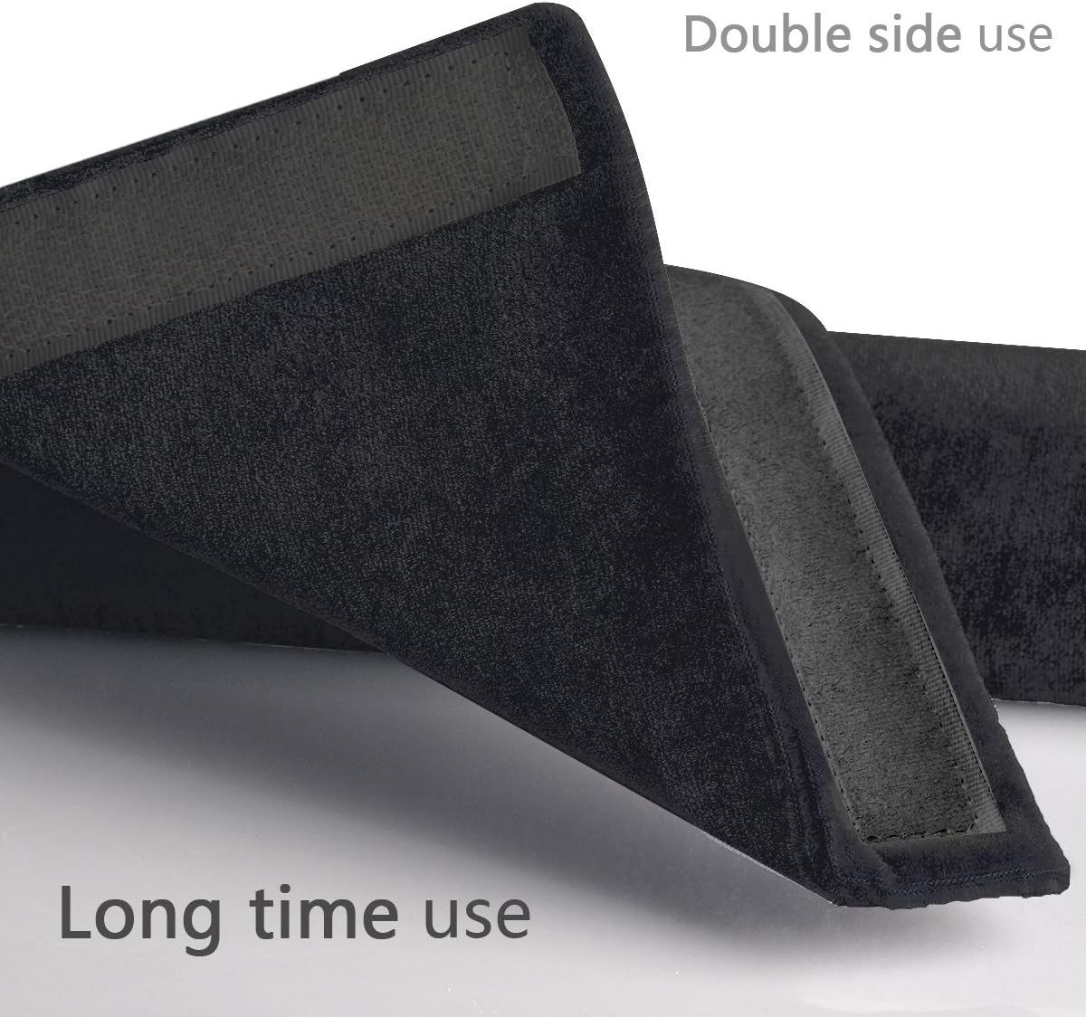 OUGAR8 Refrigerator Door Handle Covers - Keep Your Kitchen Clean from Fingertips, Drips, Food Stains (Black)