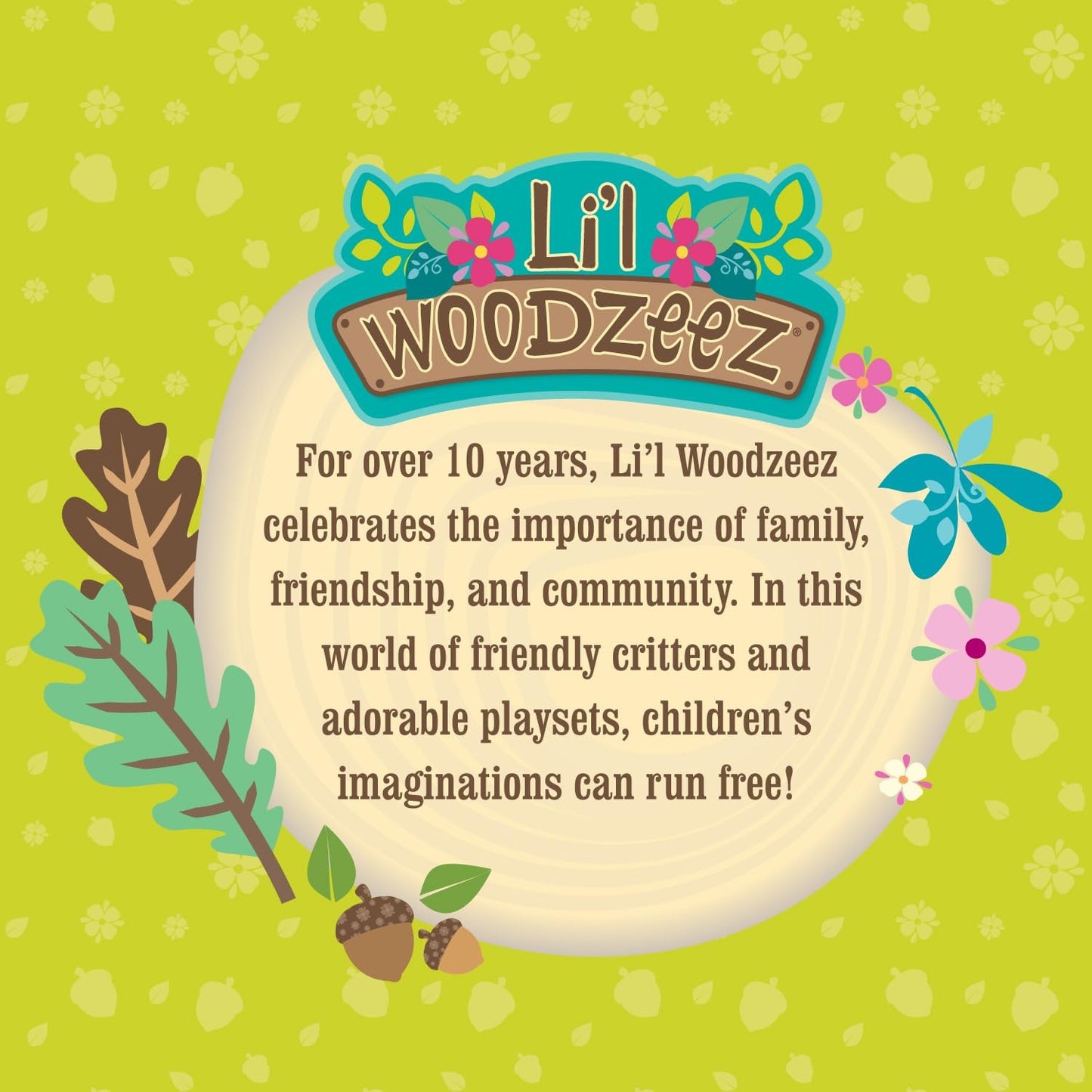 Li'l Woodzeez – Tickle – Your – Taste – Buds Bakery Dollhouse Playset with Furniture & Accessories for Pretend Play, Miniature Toy Food & Kitchen Set, 3+ Years