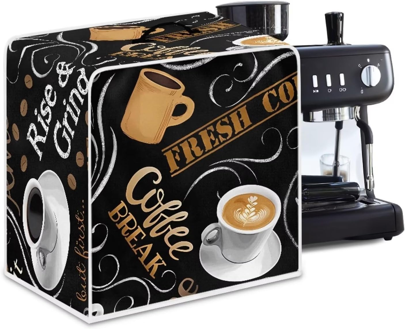 Coffee Cup Covers for Coffee Machines, Dust Stain Resistant, Soft Blender Mixer Protector for Small Kitchen Appliances