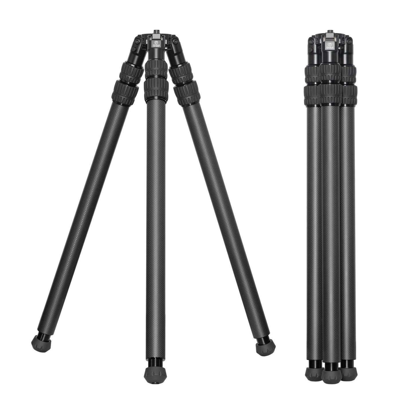 FANAUE Carbon Fiber Tripod, 68" Professional Camera Tripod, Compact Lightweight Tripods with 3-Section Legs, Load Up to 40 lbs, for DSLR Camera - HTC-4030CK