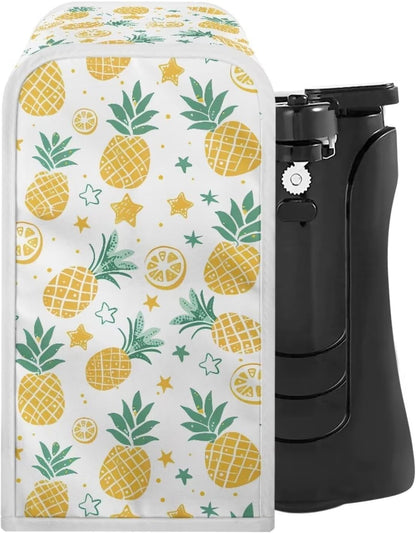 Pineapple Can Opener Cover, Reusable Electric Can Opener Protector Dust Cover Fits Most Electric Can Openers
